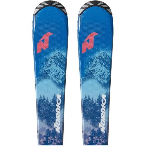  Nordica Team FDT Ski System with JR 7 Bindings Kids