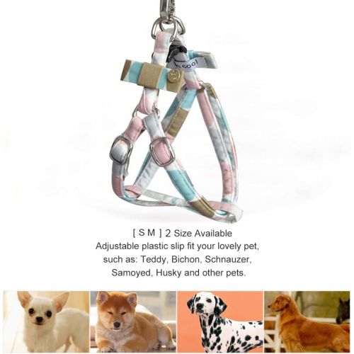  [아마존 핫딜]  [아마존핫딜]Nordmiex Cat Harness Collar Leash Set- Stylish Cotton Soft Harness Leash Combo with Removable Bowtie for Puppy Kitty Mini Pig,Pets Comfortable Small Dog & Cat Harness Leash Set