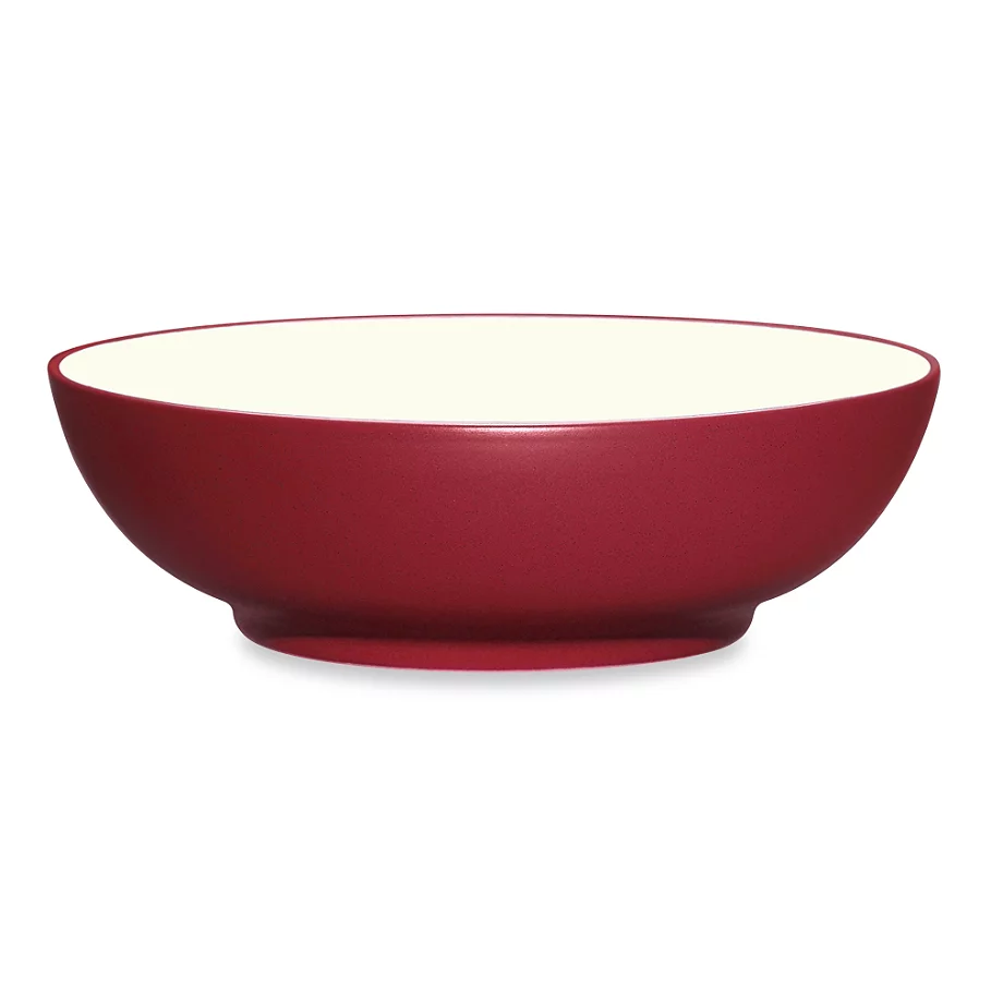 Noritake Colorwave CerealSoup Bowl in Raspberry