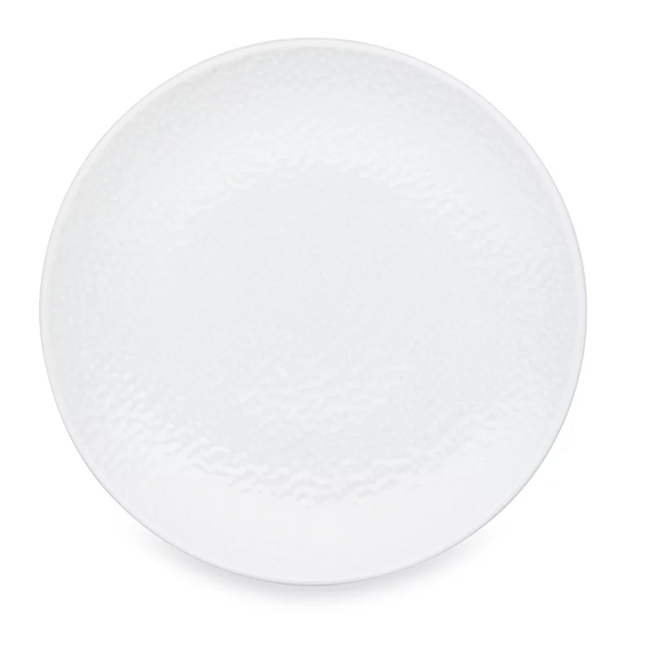  Noritake White on White Snow Round Salad Plate