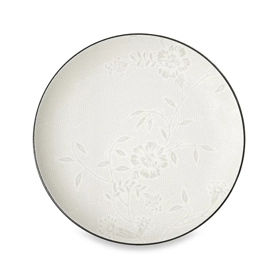 Noritake Colorwave Bloom Coupe Salad Plate in Graphite
