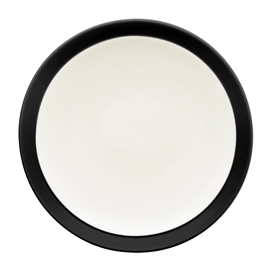  Noritake Colorwave Curve Dinner Plate in Graphite