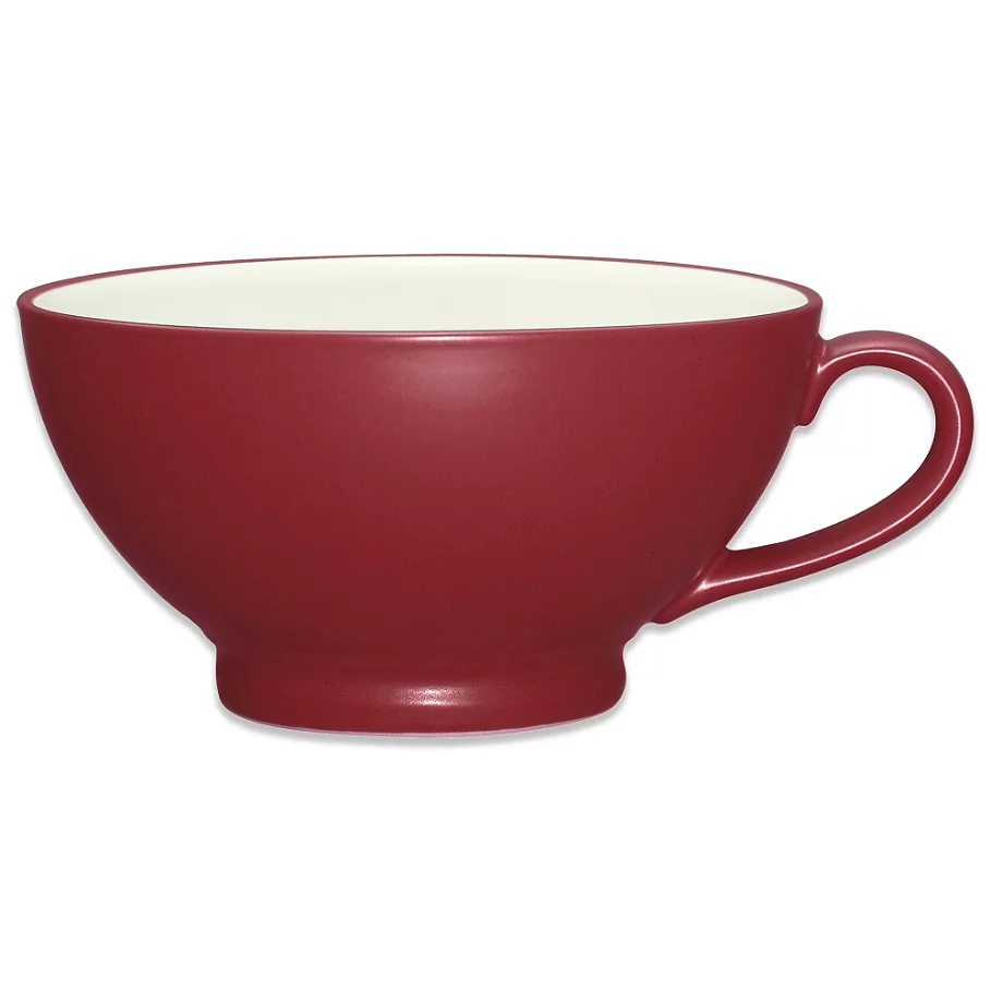 Noritake Colorwave Handled Bowl in Raspberry