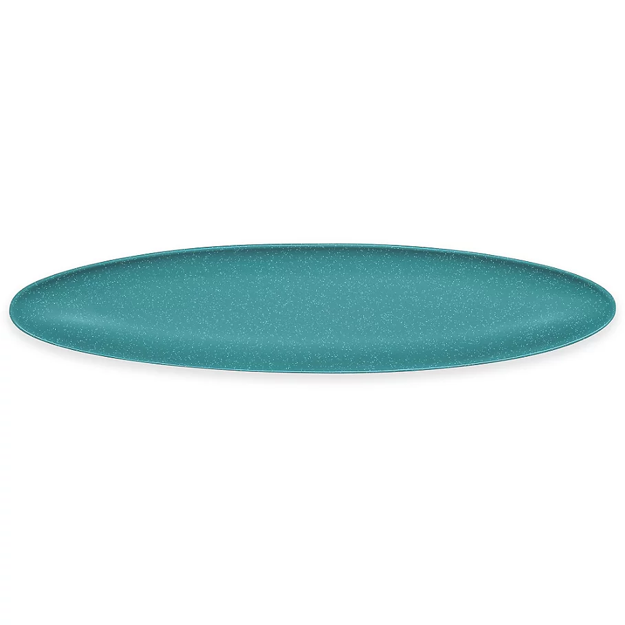 Noritake Colorwave 16-Inch Oblong Tray in Turquoise