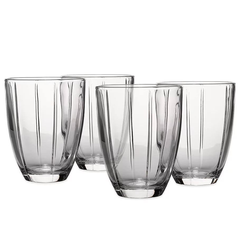  Noritake Colorwave Glassware Tumblers in Clear (Set of 4)