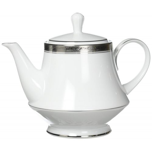  Noritake Crestwood Platinum Tea Pot