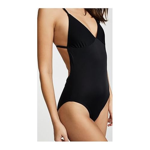  NORMA KAMALI Women's Slip Mio One-Piece Swimsuit