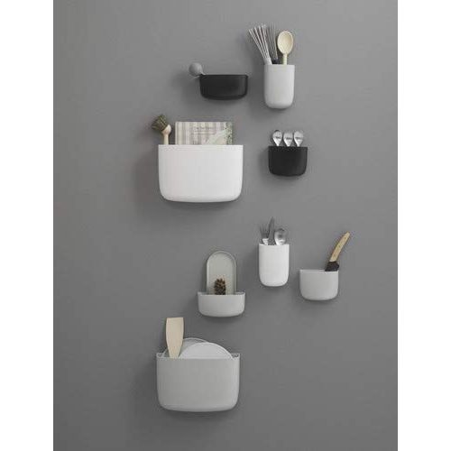  Normann Copenhagen Pocket Wall Organiser 4 - Grey