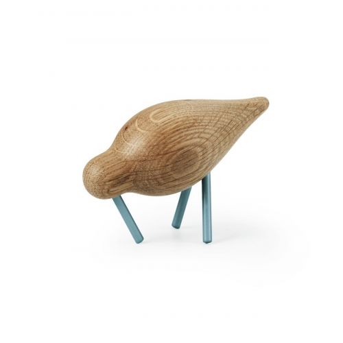  Normann Copenhagen 100163 Wooden Bird shorebird Small, sea-Blue