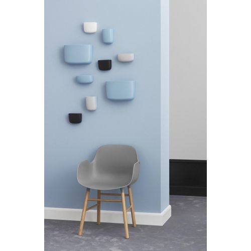  Marke: Normann Copenhagen Normann Copenhagen Form Armchair Blue/Oak