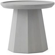 Normann Copenhagen - Tisch - Beistelltisch - Pine - hellgrau - Hoehe 40,6 x Ø: 45 cm