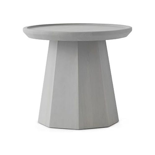  Normann Copenhagen - Tisch - Beistelltisch - Pine - hellgrau - Hoehe 40,6 x Ø: 45 cm