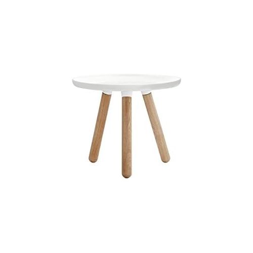  Normann Copenhagen - Tablo Table - Beistelltisch - klein - weiss - Ø 50 cm - Hoehe 42 cm