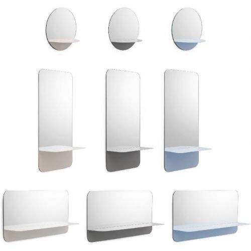  Horizon Mirror Horizontal Spiegel Normann Copenhagen-grau