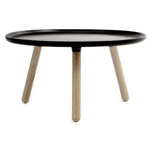  Normann Copenhagen Tablo Tisch, Kunststoff, Schwarz, 42x78cm