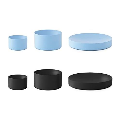  Marke: Normann Copenhagen Normann Copenhagen Tablett Moon Blau 7,7 x 4,6 cm (Klein)