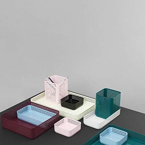  Normann Copenhagen NIC Nac Organizer, Stahl, weiss, H: 13 x L: 10,5 x D: 10,5 cm