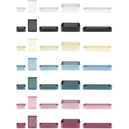  Normann Copenhagen NIC Nac Organizer, Stahl, weiss, H: 13 x L: 10,5 x D: 10,5 cm