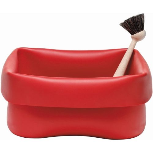  Marke: Normann Copenhagen Normann Copenhagen - Handwaschbecken, kleine Waschschuessel - Washing-up Bowl - 2.TLG Set - Farbe: Rot