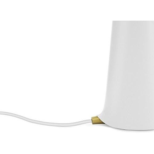  Normann Copenhagen Shelter Tischlampe, Stahl, Weiss, 41 x 41 cm