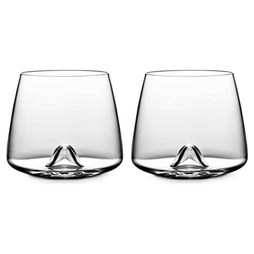  Normann Copenhagen 120910 Whiskeyglas 2-er Set, Hoehe 8,2 cm Ø 7,3 cm, 30 cl