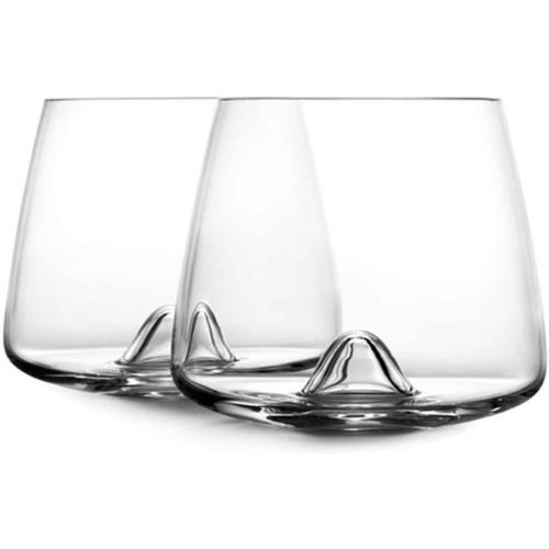  Normann Copenhagen 120910 Whiskeyglas 2-er Set, Hoehe 8,2 cm Ø 7,3 cm, 30 cl