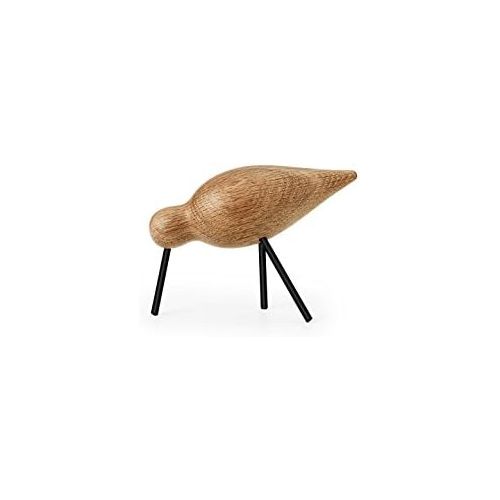  Marke: Normann Copenhagen Normann Copenhagen 100158 Shorebird - Dekovogel/Holzvogel - Eichenholz - Medium - 15 x 5,5 x 11 cm