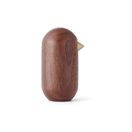  Normann Copenhagen Norman Copenhagen Little Bird Deko-Vogel, Walnussholz, braun, 7x3,8cm