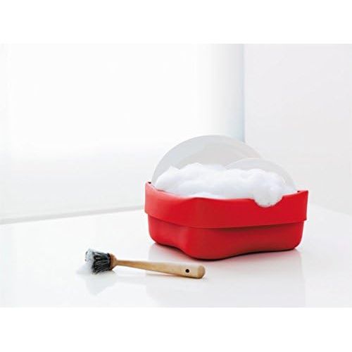  Normann Copenhagen - Handwaschbecken, kleine Waschschuessel - Washing-up Bowl - 2.TLG Set - Farbe: Rot