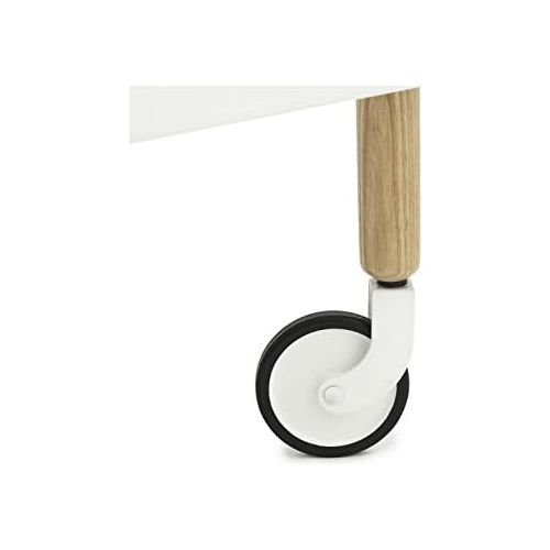  Normann Copenhagen Block Serviertisch, Stahl, Weiss, 64x50x35cm