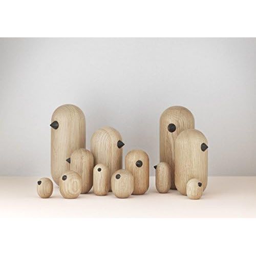  Marke: Normann Copenhagen Normann Copenhagen 100190 Dekovogel - Little Bird - Eichenholz Ø 3,8 cm Oak Hoehe 7 cm