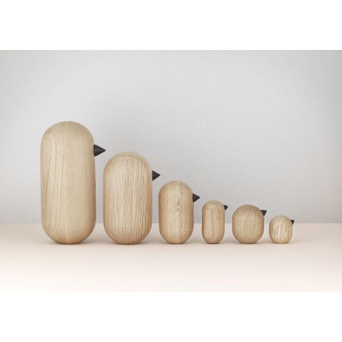  Marke: Normann Copenhagen Normann Copenhagen 100190 Dekovogel - Little Bird - Eichenholz Ø 3,8 cm Oak Hoehe 7 cm