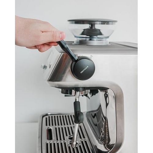  Normcore Snap-On Magnets Steam Lever V2 - Disassembly-Free Steam Lever Fit Breville Sage Barista Pro BES878BSS Espresso Machines - Anodized Aluminum with 8 Neodymium Magnets