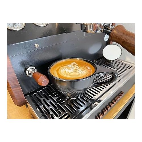  Normcore Espresso Shot Mirror for Bottomless Portafilter - Adjustable and Magnetic Accessory for the Tray - Reflective Mirror to Monitor Shots - Coffee Machine Accessories - Barista Tools
