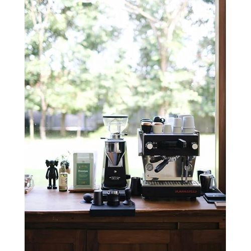  Normcore 58.5mm Coffee Distributor & Tamper - Dual Head Coffee Leveler - Adjustable Depth Leveler - Espresso Hand Tamper Fits All 58mm Espresso Portafilter