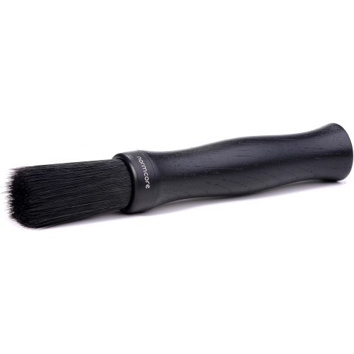  Normcore Barista Brush - Coffee Grounds Cleaning Brush - Natural Black Stained Oak Wood Handle Coffee Brush - Espresso Machine Cleaning Brush