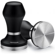 Normcore Espresso Tamper 53.3mm - Heavy Duty Handle Coffee Tamper Tamping Baristas - Interchangeable Tamper Base - 304 Stainless Steel Ripple Base