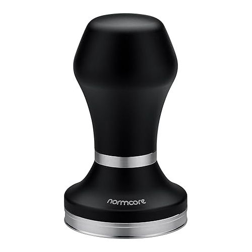  Normcore Espresso Tamper 53.3mm - Heavy Duty Handle Coffee Tamper Tamping Baristas - Interchangeable Tamper Base - 304 Stainless Steel Ripple Base
