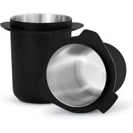 Normcore 53.3mm Portafilter Dosing Cup - 304 Stainless Steel - Matte Black - Non-stick coating Fits Breville Barista Express and 54mm Breville Machines