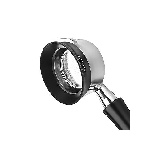  Normcore 58mm Magnetic Dosing Funnel V2 - Espresso Coffee Dosing Ring - 18mm Anodized Aluminum with 9 magnetized Steel Compatible with 58mm Portafilter