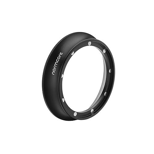  Normcore 58mm Magnetic Dosing Funnel V2 - Espresso Coffee Dosing Ring - 18mm Anodized Aluminum with 9 magnetized Steel Compatible with 58mm Portafilter