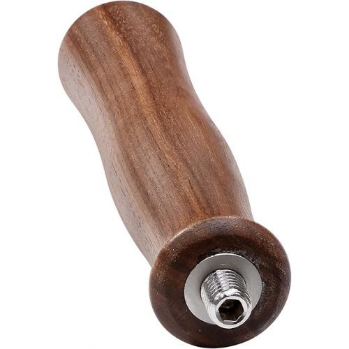  Normcore Portafilter Handle, Bottomless Portafilter Walnut Handle, Genuine American Walnut Wood Handle, M10 Naked Portafilter Wood Handle Replacement