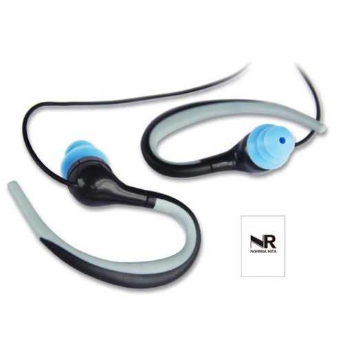  Normia Rita 3M Waterproof Wireless Bluetooth Earphones, Swimming Headphone Around Neck HD Stereo in Ear Earbuds with Mic Noise Cancelling Headsets