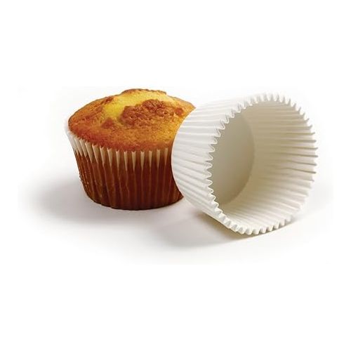  Norpro Giant Muffin Cups, White, Pack of 500