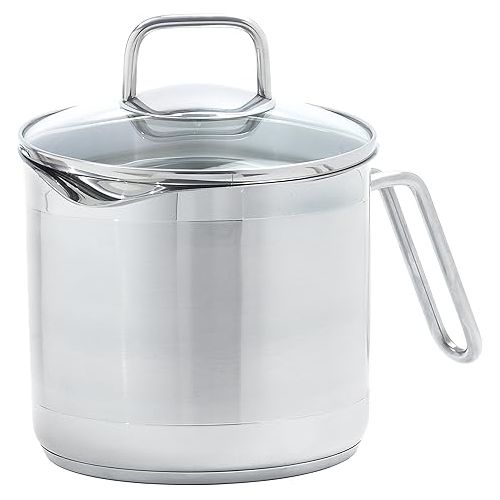  Norpro 8 Cup Multi Pot with Straining Lid, 1.9 Liter, Silver