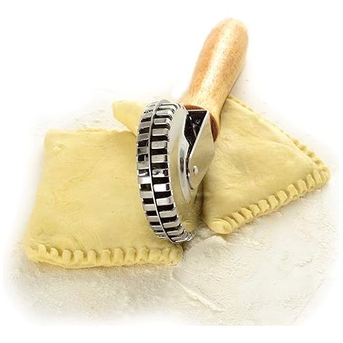  Norpro Stainless Steel Pastry Crimp-Cut-Seal, Metallic, 1 Count (Pack of 1)