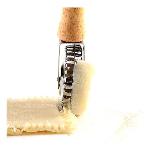  Norpro Stainless Steel Pastry Crimp-Cut-Seal, Metallic, 1 Count (Pack of 1)