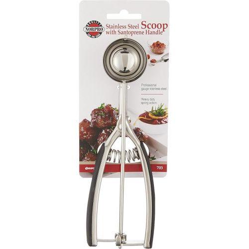  Norpro NOR- SCOOP, SANTOPRENE HANDLE, 42MM (2 Tablespoon)