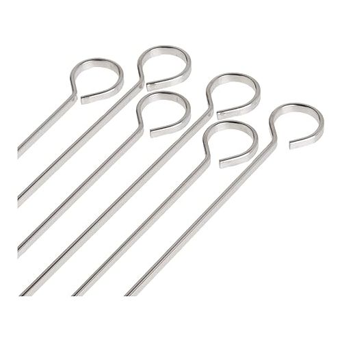  Norpro Stainless Steel 12-Inch Skewers, Set of 6