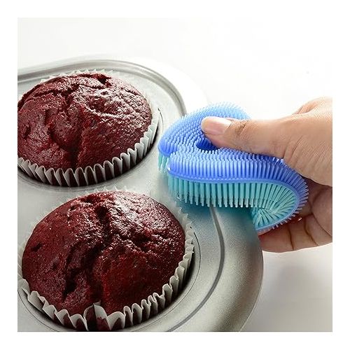  Norpro Fish Silicone Dish Brush